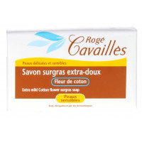 ROGE CAVAILLES Savon Surgras Extra Doux Visage et Corps Fleur de Coton-6747