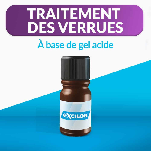 Excilor Traitement Verrues 4ml - Action Rapide Efficace