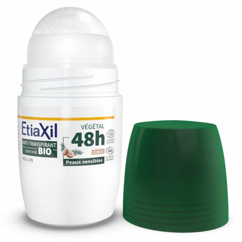 Etiaxil Déodorant Végétal 48h Bio 50ml - Anti-transpirant Naturel