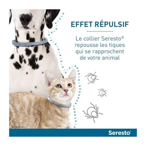ELANCO SERESTO Collier Antiparasitaire 8kg+ 1 Collier