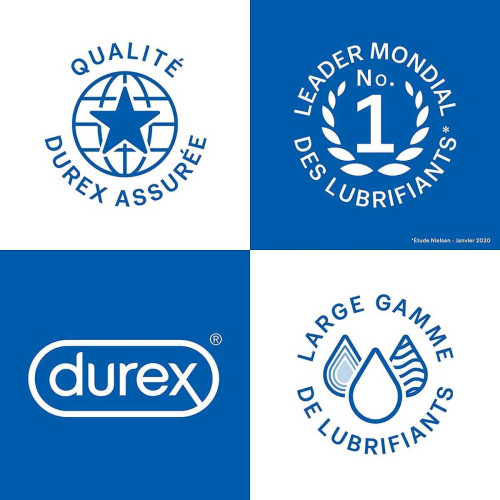 Durex Crazy Cherry 100ml - Gel Lubrifiant Cerise Hypoallergénique