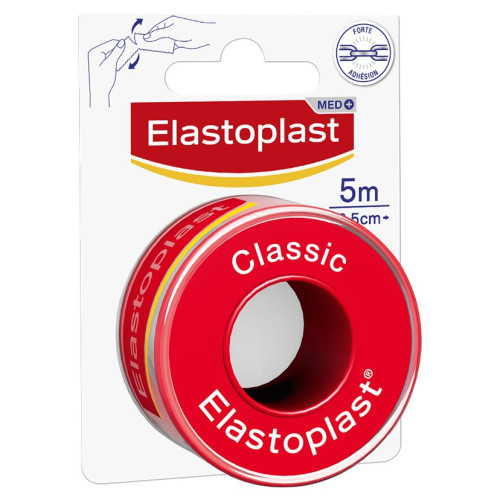 Elastoplast Sparadrap Classic 1 Rouleau - Soin Blessures Légères