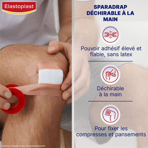 Elastoplast Sparadrap Classic 1 Rouleau - Soin Blessures Légères