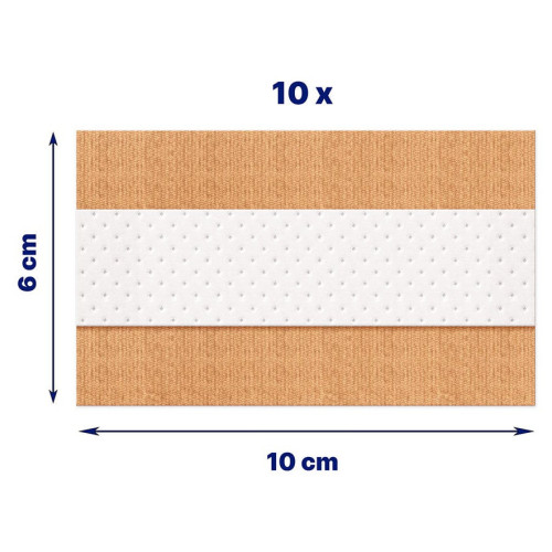 Elastoplast Pansement Flexible 10x6cm - Protection Blessures