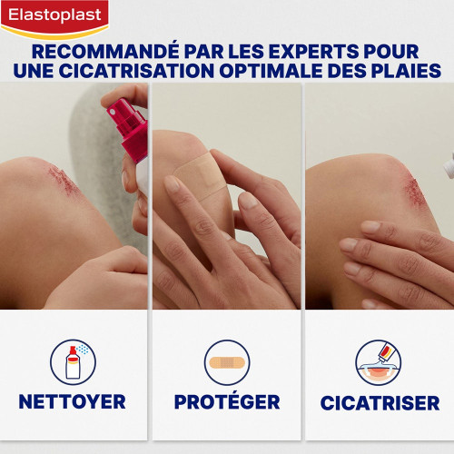 Elastoplast Pansement Flexible 10x6cm - Protection Blessures