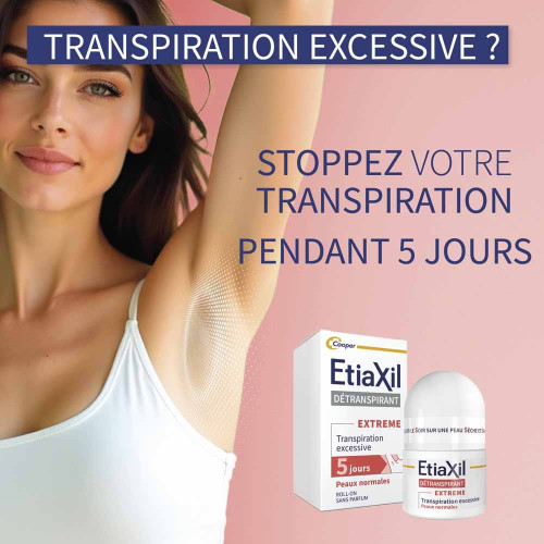 Etiaxil Détranspirant Traitement 30ml - Régule Transpiration