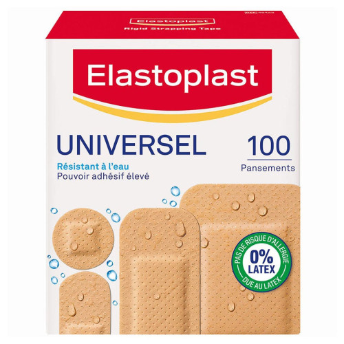 Elastoplast Pansements Universels 100 pièces - Soin rapide