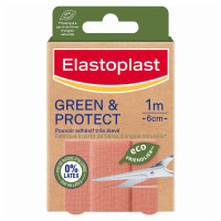 Elastoplast Green Protect Pansement 10 Bandes 1m x 6cm
