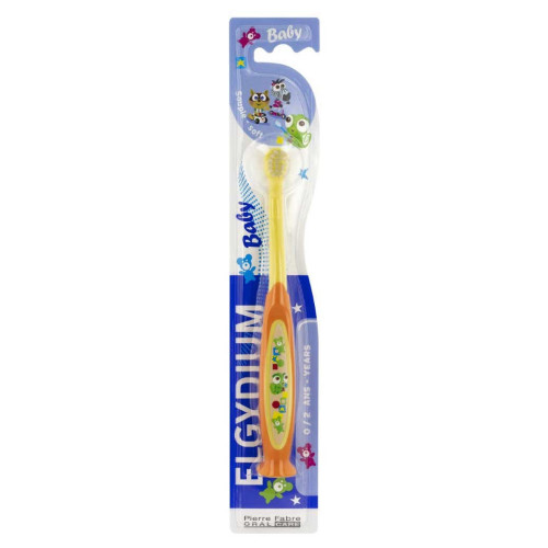 ELGYDIUM Baby Brosse à Dents 0/2 ans - Douceur et Protection