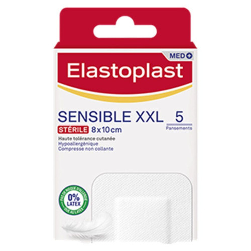 Elastoplast Pansement Sensible XXL - Protection Douce 5pcs
