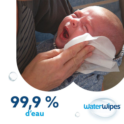 Gilbert Waterwipes 240 Lingettes + 60 Offertes - Pureté et Douceur