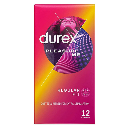 Durex Pleasure Me 12 Préservatifs - Sensualité accrue avec