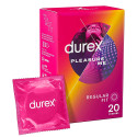 Durex Pleasure Me 20 Unités - Préservatifs Perlés Plaisir Décuplé