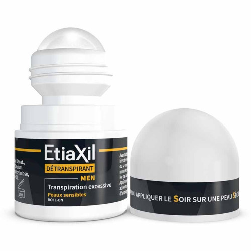 ETIAXIL MEN Détranspirant 30ml - Bloque Transpiration, Peaux Sensibles