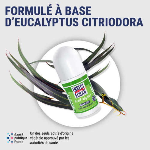 Actif Végétal Roll On Répulsif 50ml Insect Ecran