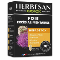Herbesan Hépadétox 30 Gélules