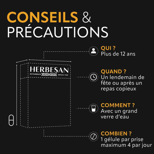 Herbesan Hépadétox 30 Gélules