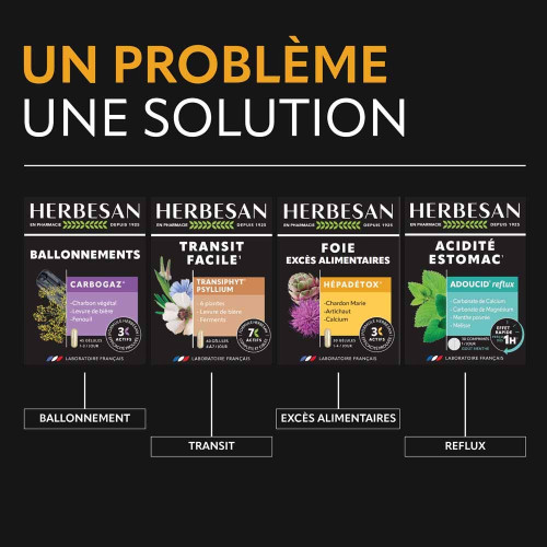 Herbesan Hépadétox 30 Gélules