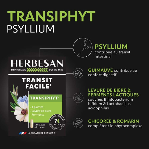Herbesan Transiphyt 60 Gélules
