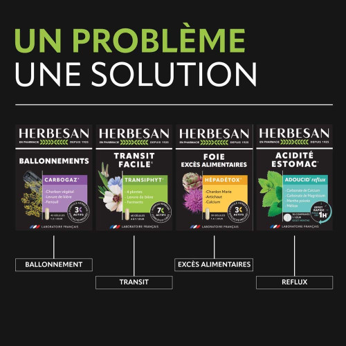 Herbesan Transiphyt 60 Gélules