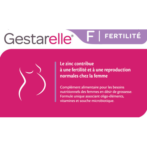 F Fertilité zinc reproduction normale 30 sachets