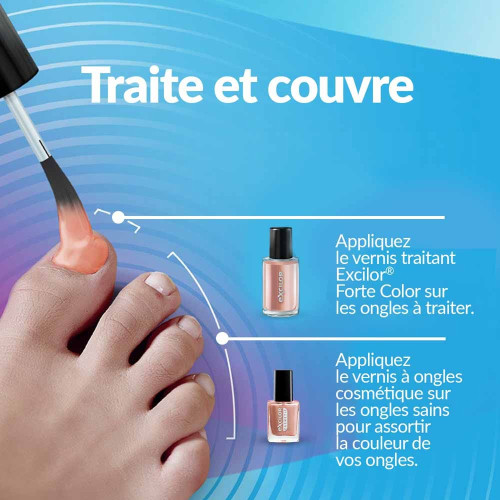 Traitement mycose de l'ongle forte Nude 30ml
