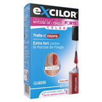 Traitement mycose de l'ongle forte rouge corail 30 ml