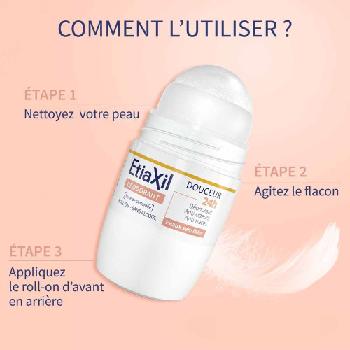 Etiaxil Déodorant Douceur 48H Roll-On 50 ml