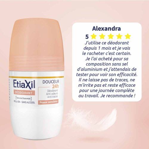 Etiaxil Déodorant Douceur 48H Roll-On 50 ml