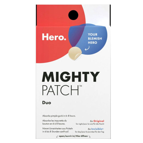 Mighty Patch Duo 6 patchs Original et 6 patchs Invisible+