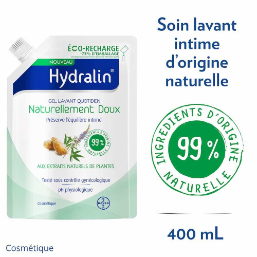 Eco-Recharge Gel Lavant Naturellement Doux Quotidien 400 ml