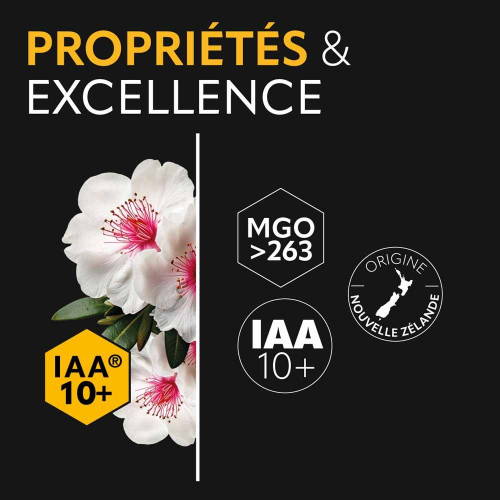 Billes miel de Manuka IAA 10+ 12 billes