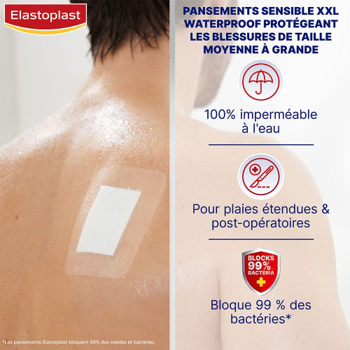 Pansement Waterproof XXL Stérile 5 Pansements