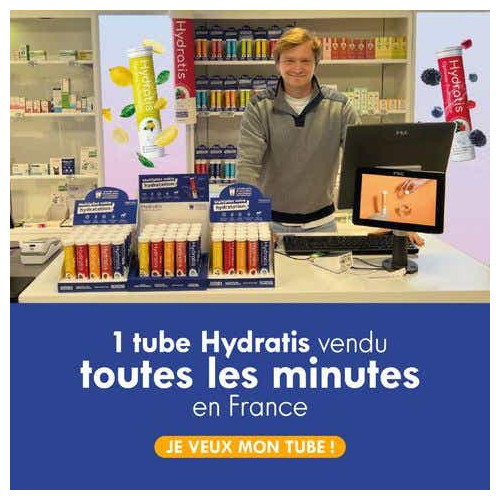 Solution d'Hydratation Citron Fleur de Sureau 20 Pastilles Effervescentes