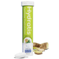Solution d'Hydratation Citronnelle Gingembre 20 Pastilles Effervescentes