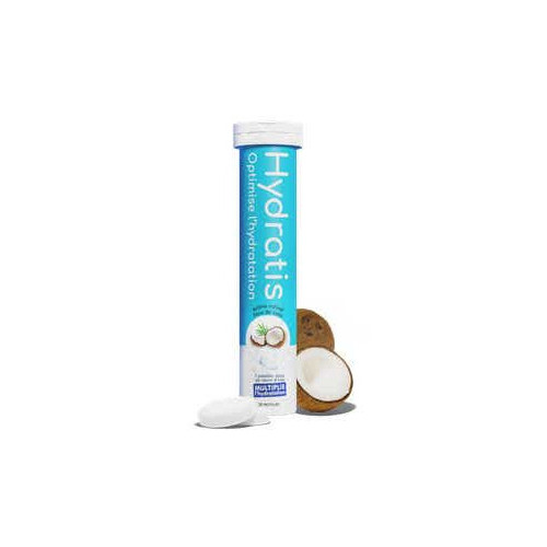 Solution d'Hydratation Noix de Coco 20 Pastilles Effervescentes