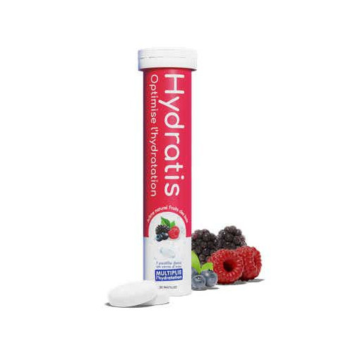 Solution d'Hydratation Fruits des Bois 20 Pastilles Effervescentes