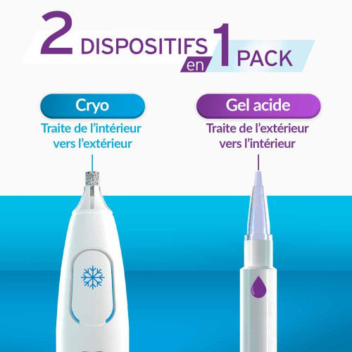 Traitement des Verrues Duo Power Mains et Pieds, 1 kit