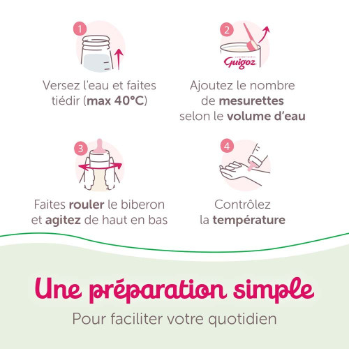 Croissance Lait 3ème âge Bio 800 g