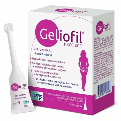 Geliofil Protect Gel Vaginal 7 Tubes de 5 ml