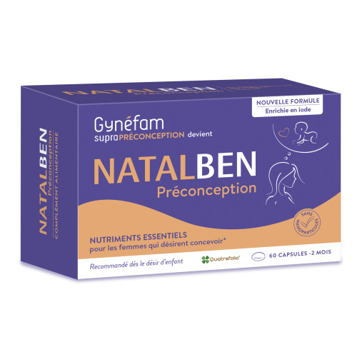 Gynéfam Supra Préconception 60 Capsules