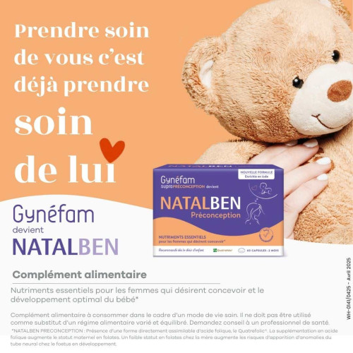 Gynéfam Supra Préconception 60 Capsules