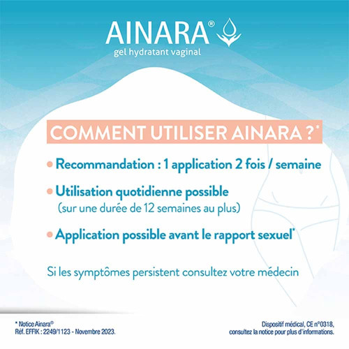 Ainara Gel Hydratant Vaginal 30 g