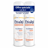 Anti-Transpirant Tolérance 48H Lot de 2 x 150 ml