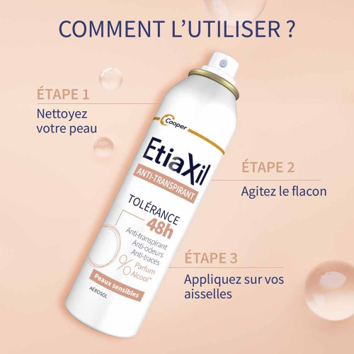 Anti-Transpirant Tolérance 48H Lot de 2 x 150 ml