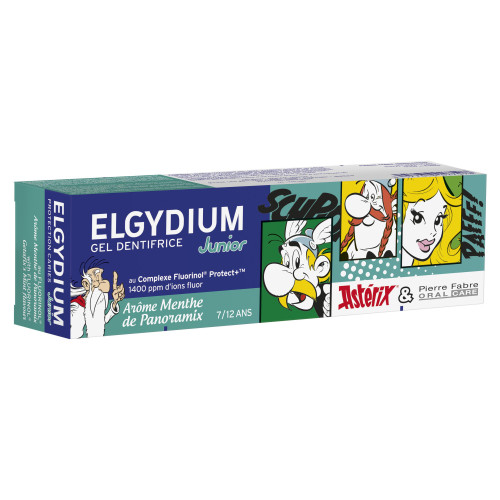 Gel Dentifrice Junior Protection Caries 7/12 Ans Menthe de Panoramix 50 ml