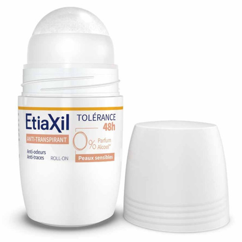 Anti-Transpirant Tolérance 48H Peaux Sensibles Roll-On 2 x 50 ml
