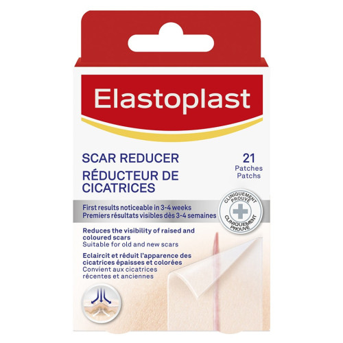 Elastoplast Réducteur de Cicatrices 21 Patchs Réduit Rougeur
