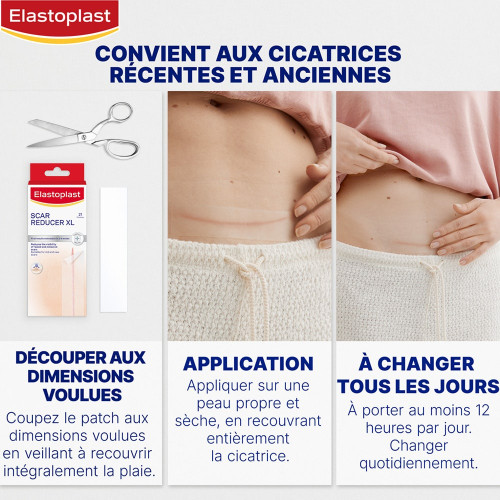 Elastoplast Réducteur de Cicatrices 21 Patchs Réduit Rougeur