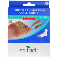 EPITACT Barrettes Sous Diaphysaires L Soulage Orteils Marteau